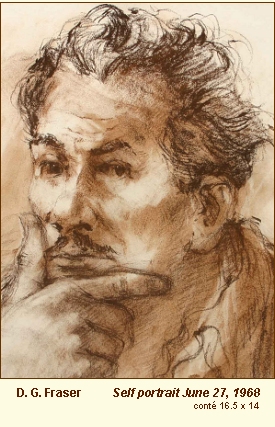 Donald Gordon Fraser - Self Portrait