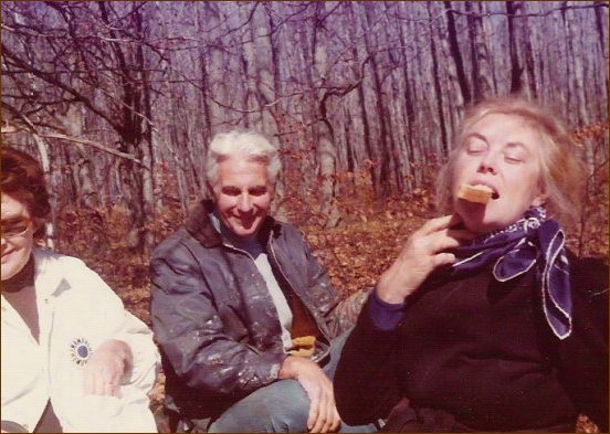 Ron and Christina Leonard and Catherine Fraser c.1975